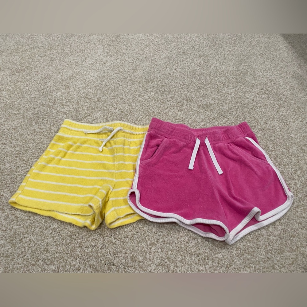 Set of 2 Terrycloth Shorts